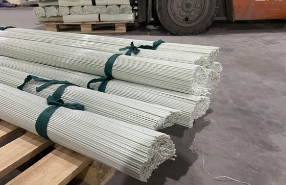 Glattes FRP verschüttete Rod For Agricultural Greenhouse Tunnel-Unterstützung
